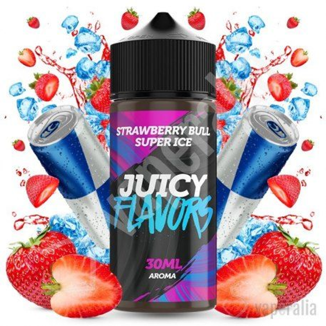 Aroma Strawberry Bull Super Ice 30ml/120 (Longfill) - Juicy Flavors