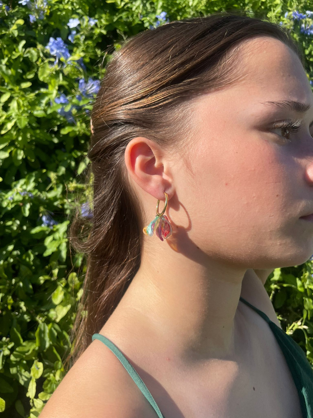 boucle d'oreille Flore