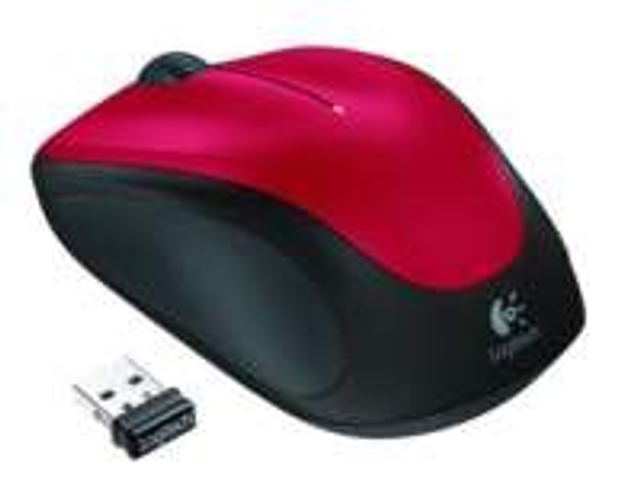 Logitech Ret. Wireless Mouse M235 Red