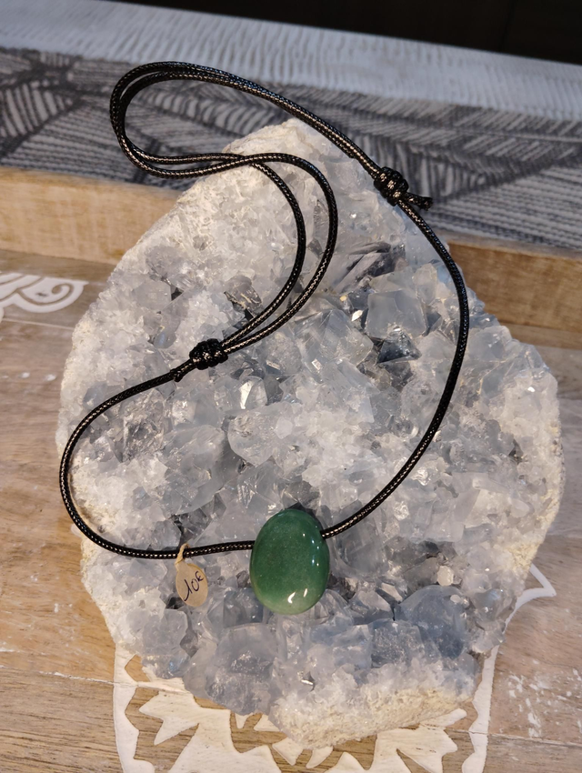 P15- Pendentif Aventurine Verte 