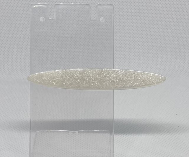 Pearl and glitter colour hair slide 