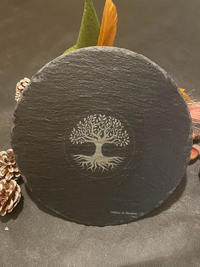 Ardoise de présentation "Arbre de vie"