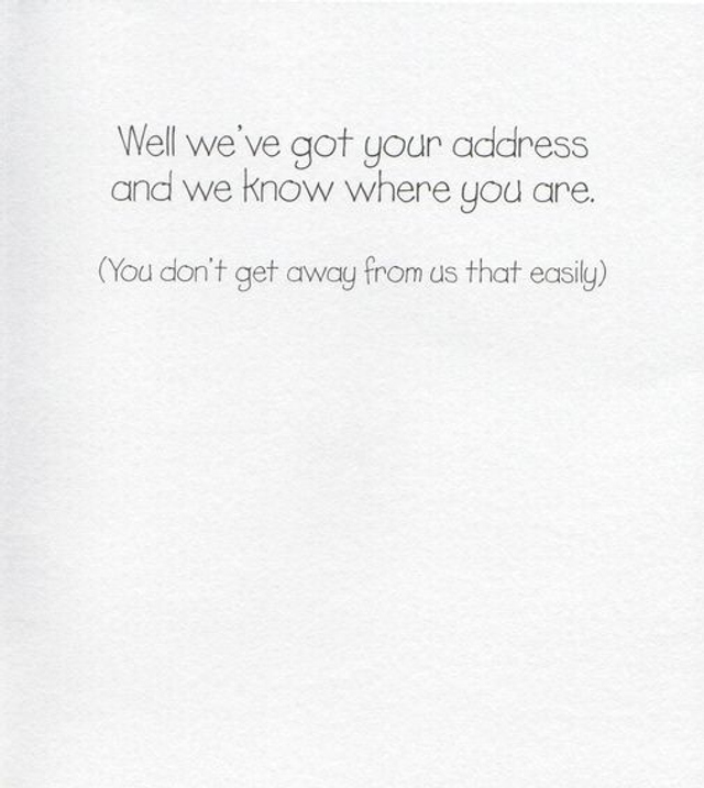 Moved To A New Home Eh? - Greeting Card