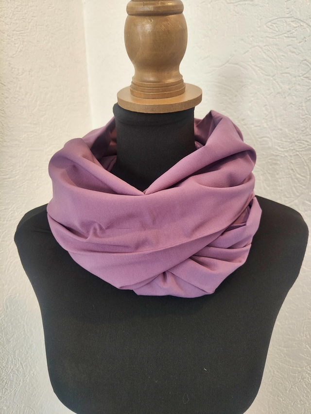 Tour de cou léger violine 