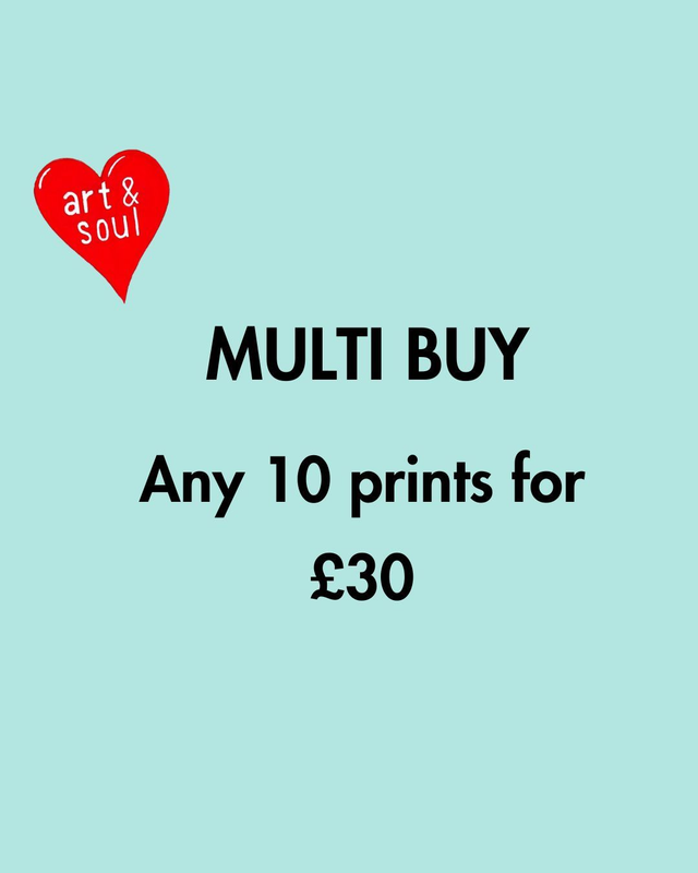 7"x5" Print only - special offer