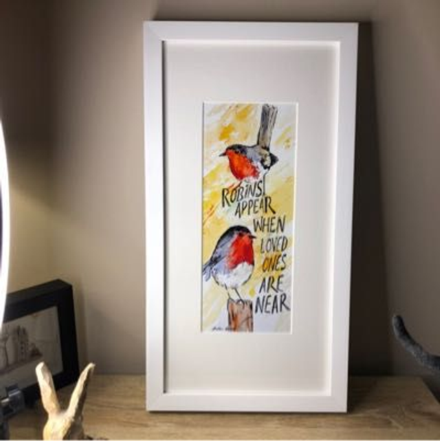 Robins Appear When Loved Ones Are Near