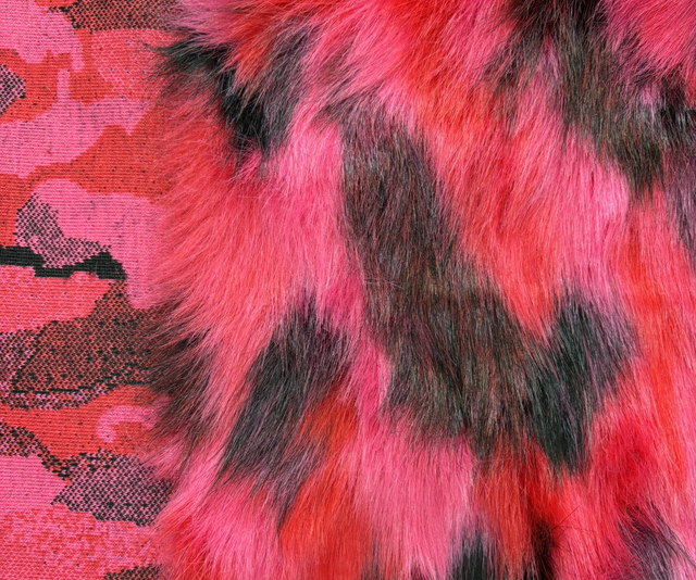 Pink, Black &amp; Red Fur
