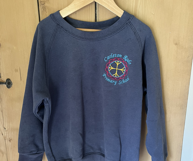 School Logo Sweatshirt 5-6 years 
