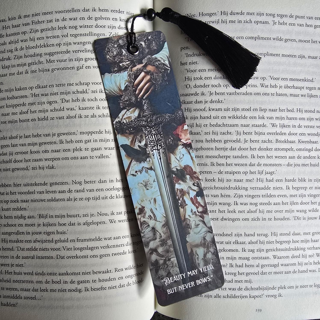 Romantasy Bookmark (Regal Sword)