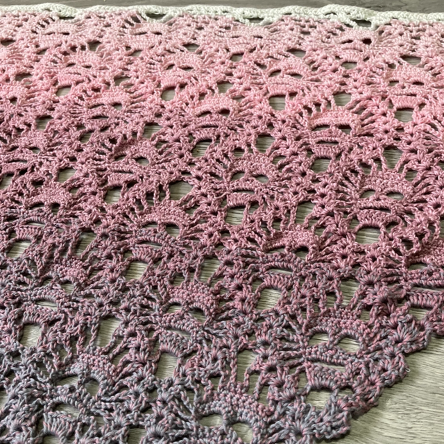 'Lost Souls' - Crochet Shawl/Wrap/Scarf