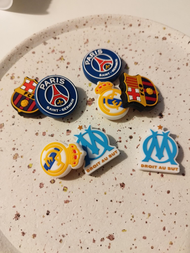 Perle en silicone Clubs de Football 