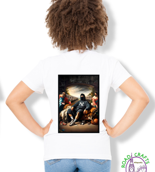 Jesus, I’m just chilling DTF printed T-shirt