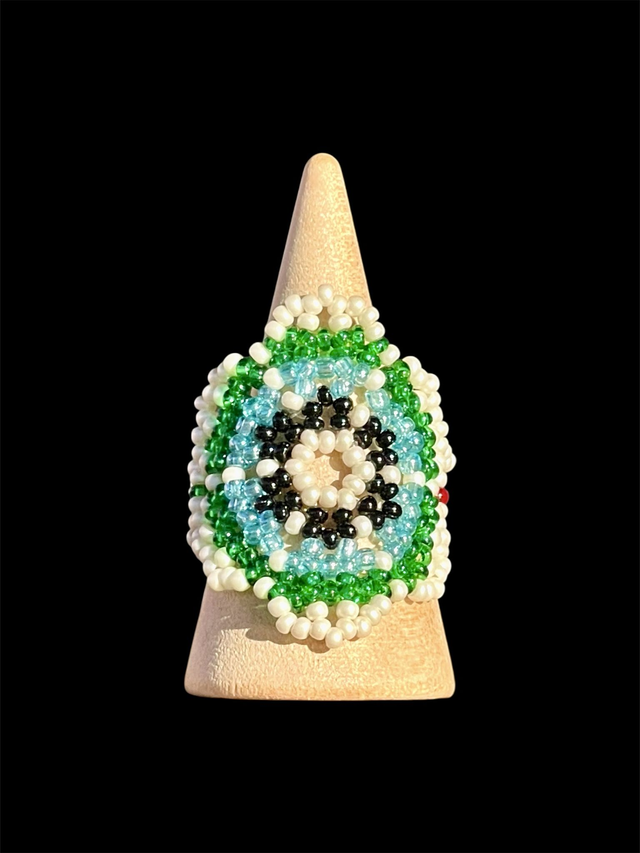 Bagues Kiki Vanille Verte