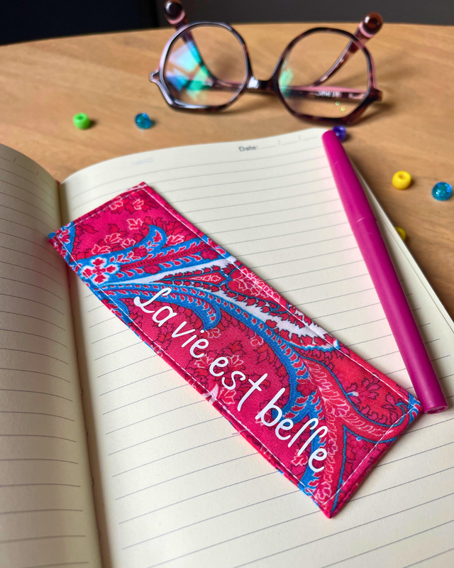 Marque-pages Booster - la vie est belle