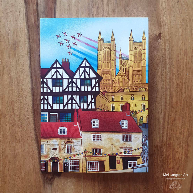 Lincoln City Summer Greeting Card