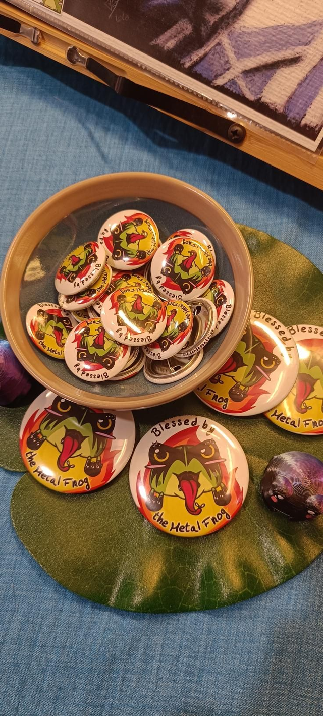 Blessed by the Metal frog