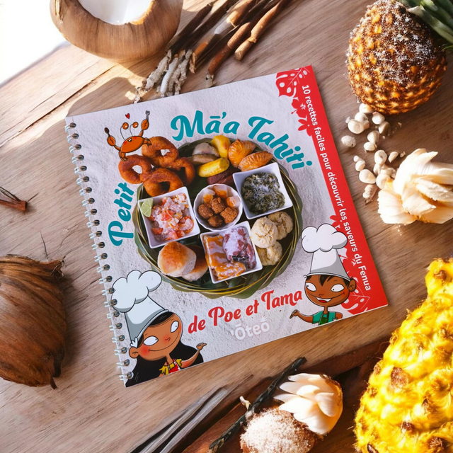 Livre de cuisine polynésienne Petit Ma'a Tahiti