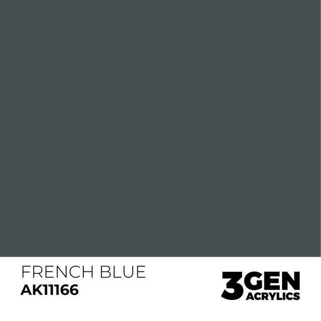 3rd Gen. Acrylics 166 French Blue