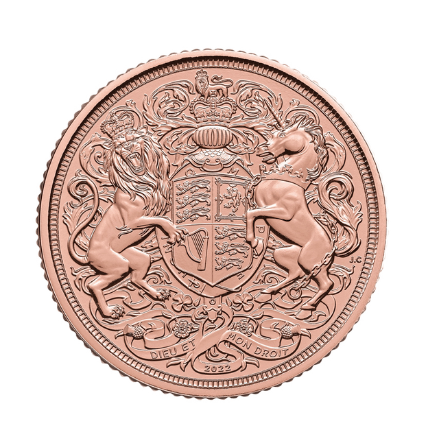 UK Full Sovereign - King Charles III Memorial 2022