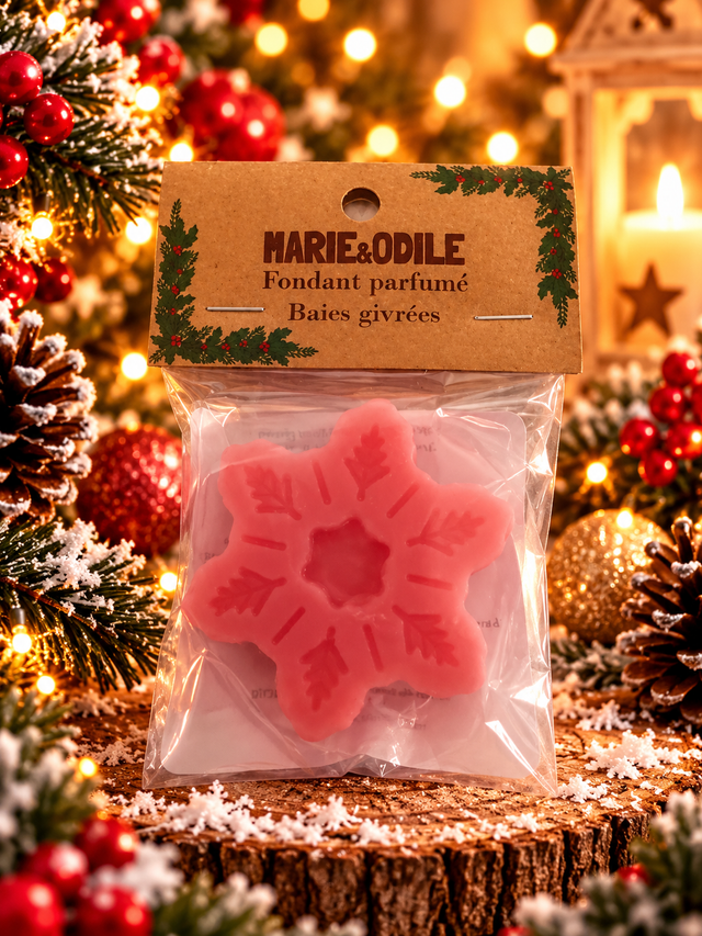 Fondant parfumé Baies givrées - 14 grammes