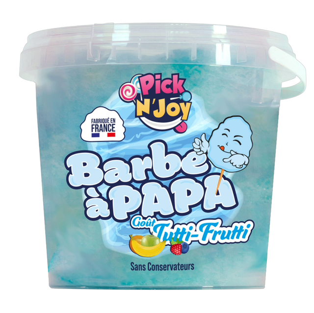 Barbe à Papa Fruit Exotique / Fruit Rouge 50g