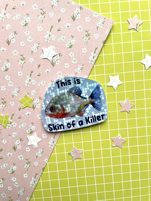 Skin of a Killer Sticker