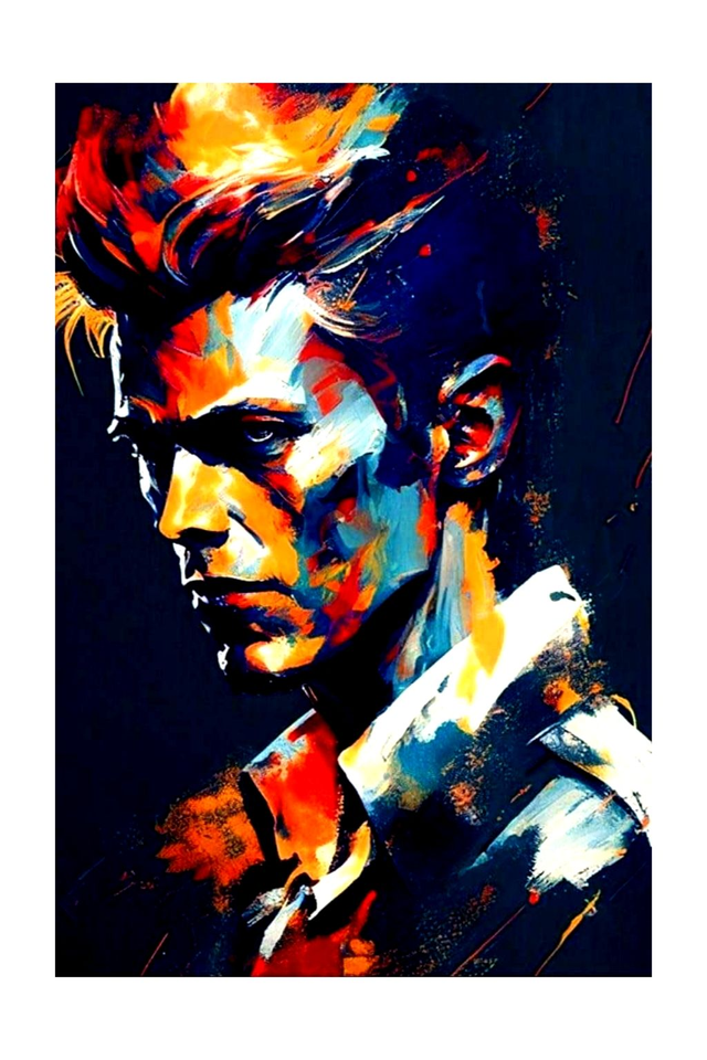 David Bowie Music Art Print