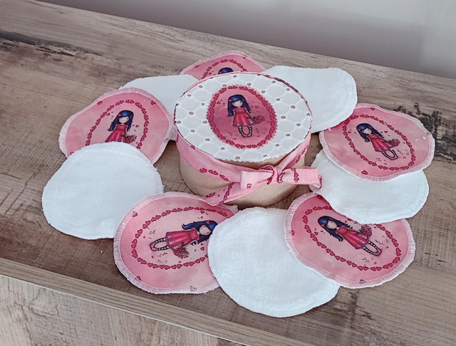 Coffret cotons lavables et réutilisables 