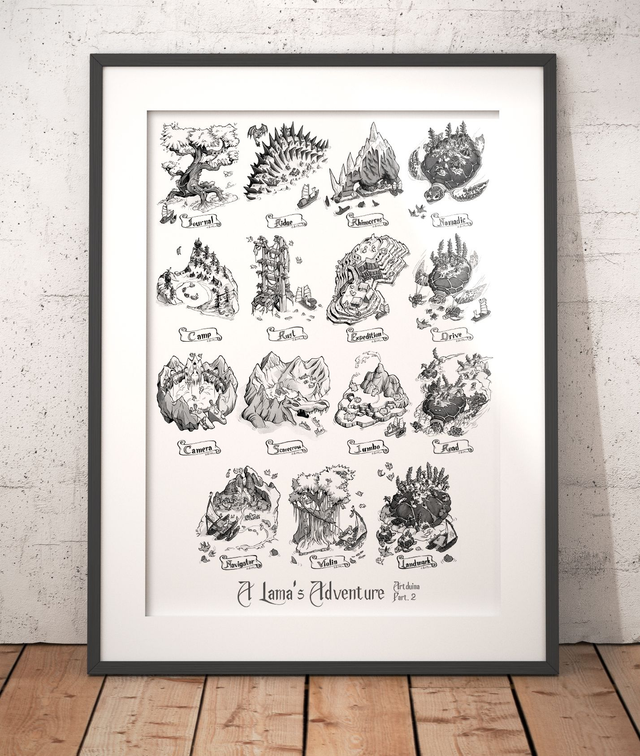 îles fantasy - L'aventure du Lama - Partie 2