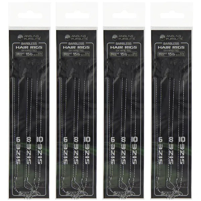 Hair Rigs Mixed 6 pack - £1.25 a pack