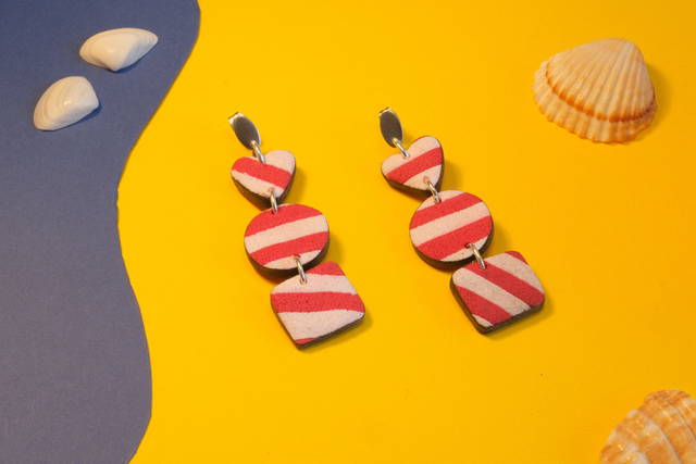 PLAYA - boucles d'oreilles #08
