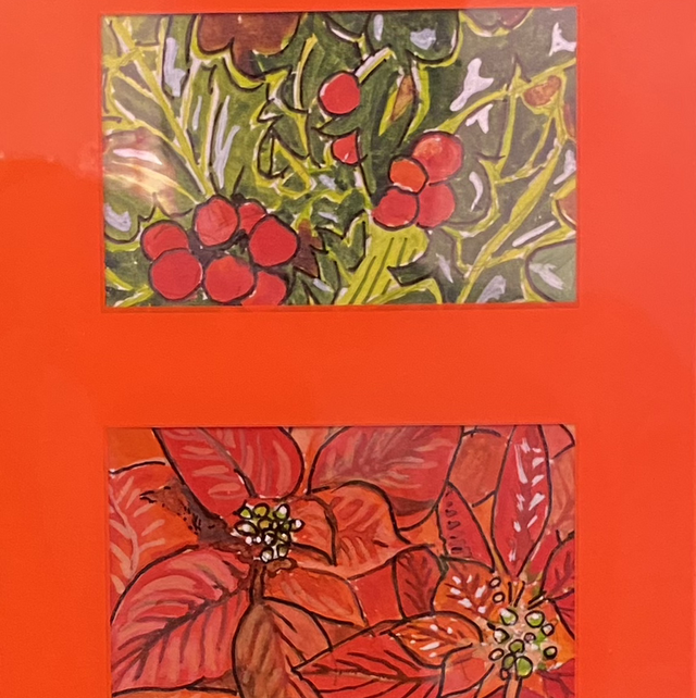 Duo de Noël ✨rouge Fluo