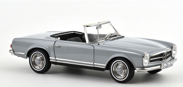 Mercedes Benz 230 SL 1963 Grau Norev 1:18