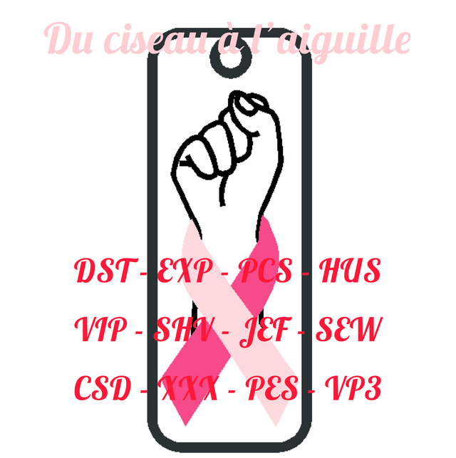 fichier broderie "Décoration de soutiens" en cadre 10x10 / 12 Formats