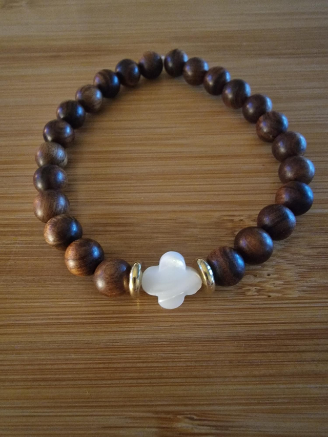 Bracelet trèfle enchanté