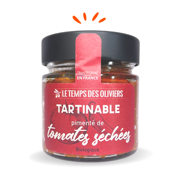 33｜Tartinable tomates séchées pimentée - Le temps des oliviers