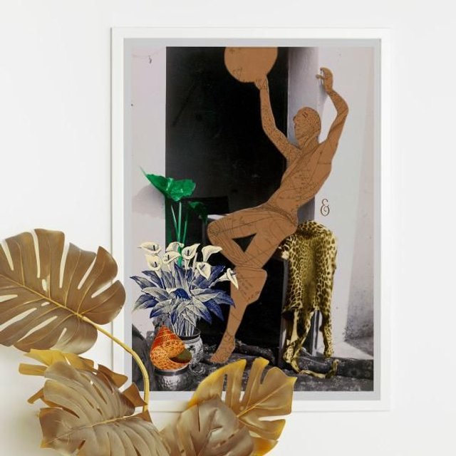 Affiche "L'homme tambourin"