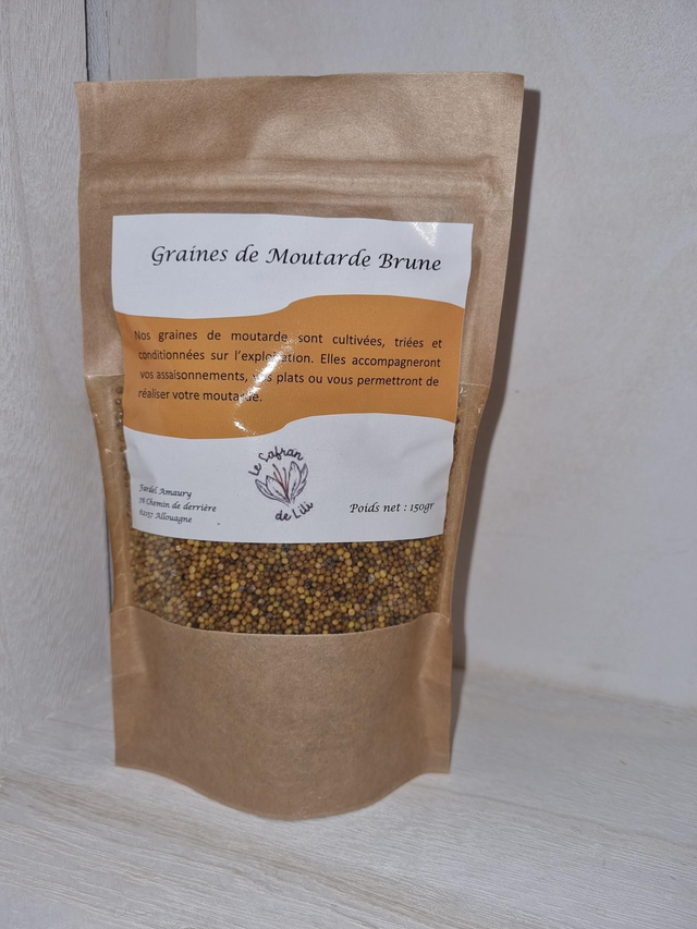 Graines de moutarde (150g)