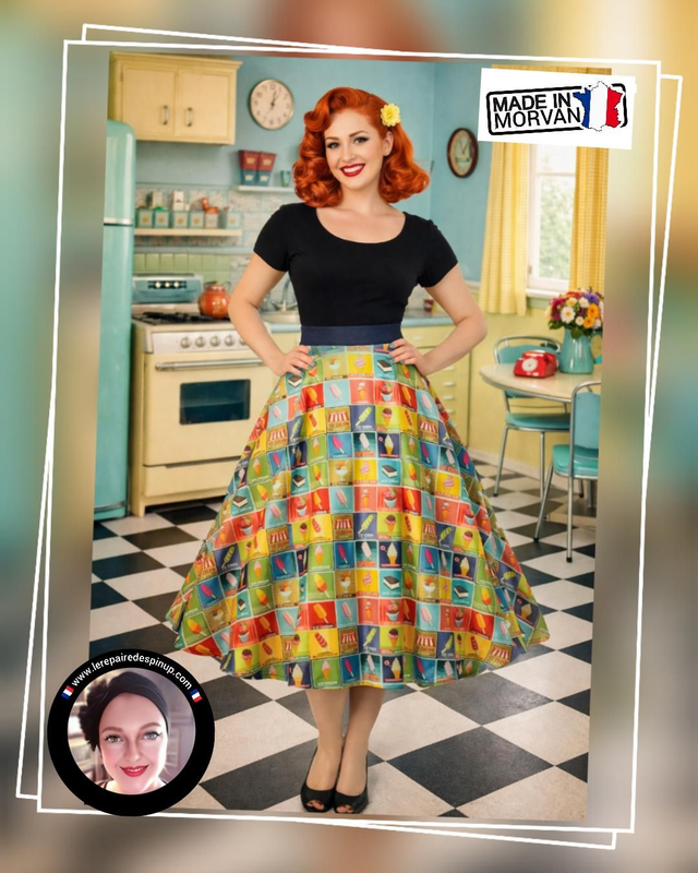 Jupe Modèle Ice Cream T44/48