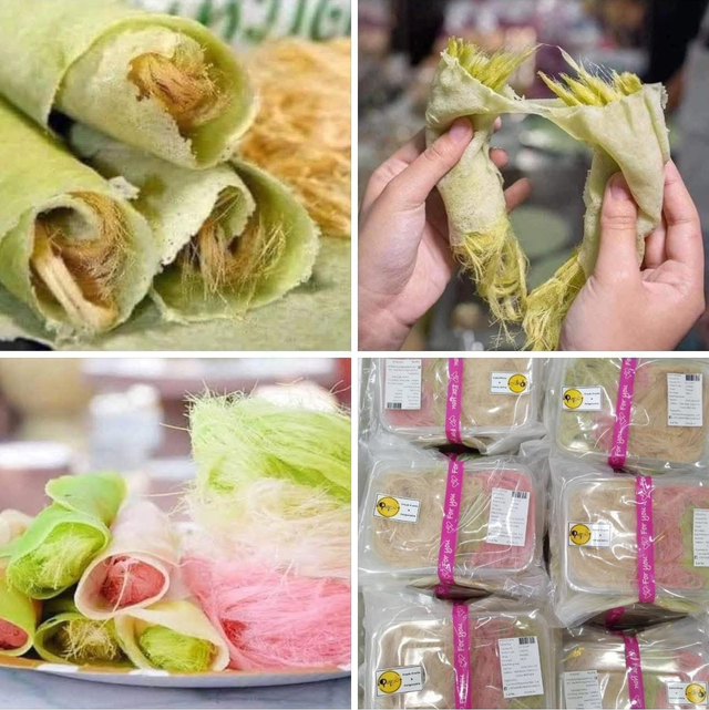 Roti with Candy Floss โรตีสายไหม