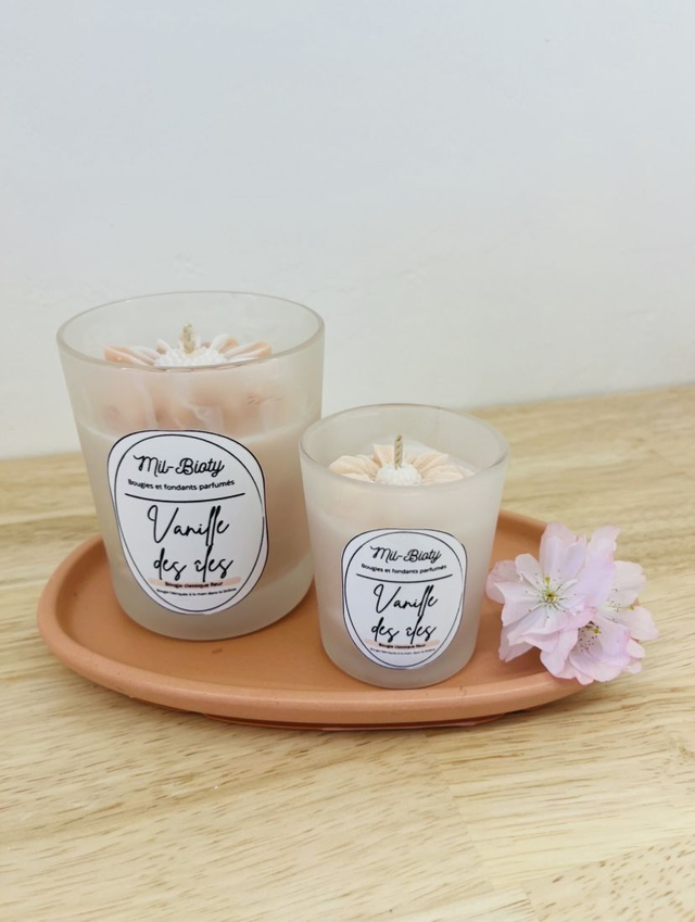 Bougie classique : Vanille des îles