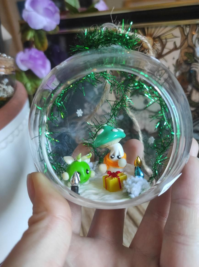 Boule féerique de Noël 2025 N°3