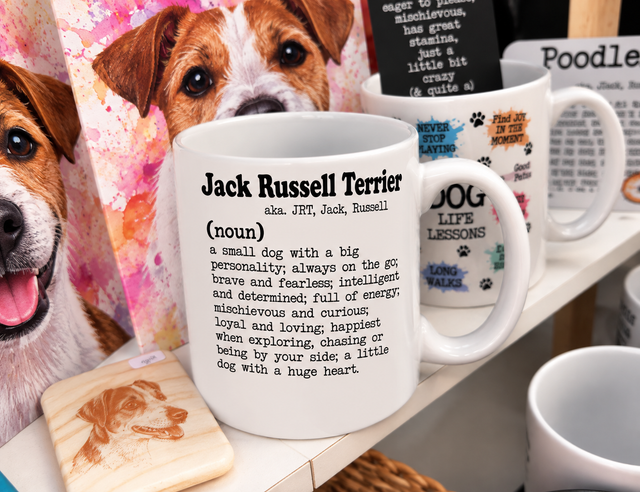 Dog Breed Definition Mug – Jack Russell Terrier | Funny Dog Lover Gift