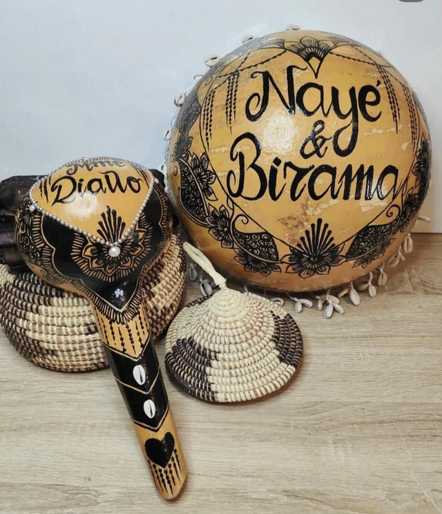 Calebasse/louche Coumbaty 