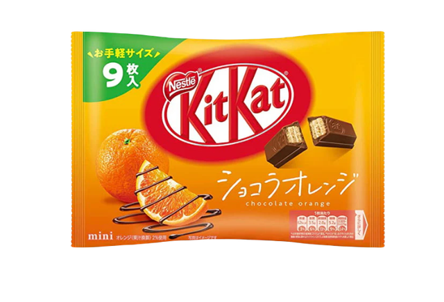 Kit Kat Mini Chocolat Orange (le paquet)