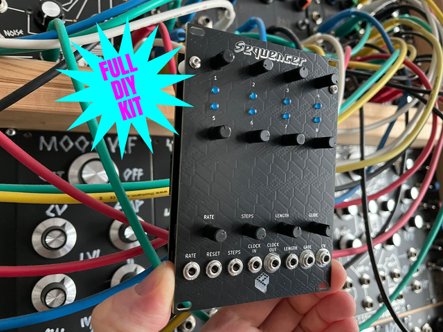 Eurorack Sequencer DIY PCB/Kit Modular Synthesizer