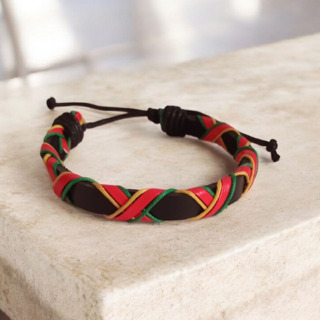 Bracelet “Ghana Twist Colors”