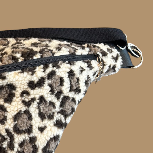 SAC BANANE MOUMOUTE LÉOPARD