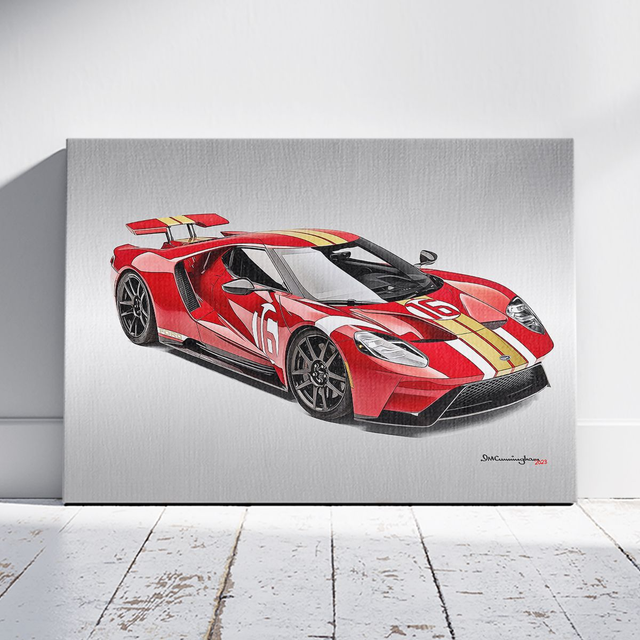 C230909 FORD GT Alan Mann Heritage Edition 2022