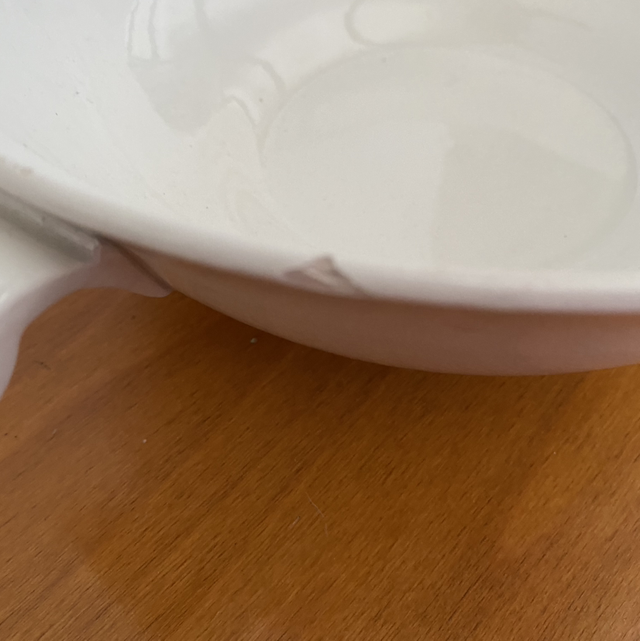 Soupière Luneville jaune en porcelaine